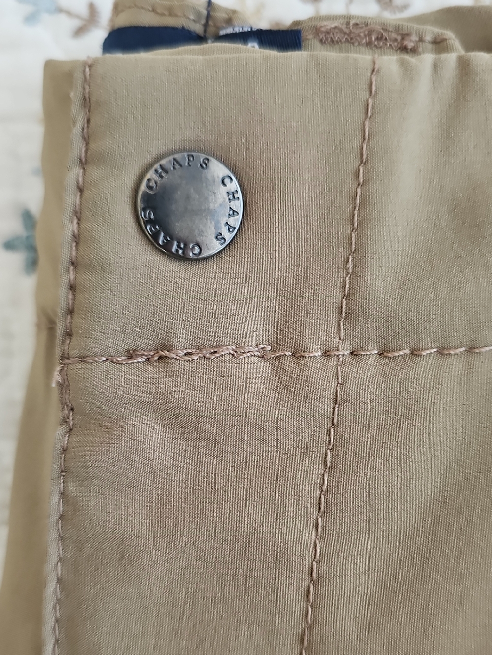 ☀️HP☀️Chaps Men's Performance Stretch Chino Shorts SZ 30 - Picture 12 of 14